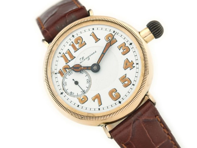 Longines Officers Watch 18ct 1917 (1)