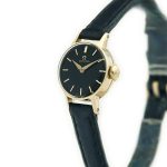 Ladies Omega Black Dial 9ct 1961 mobile navigation (5)