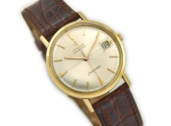 OM1821 Omega Seamaster 1962 18ct 18k Gold 1 1200×900