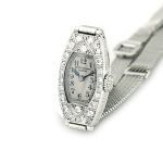 Ladies Patek Philippe 18ct White Gold & Diamonds c1937 mobile navigation (6)