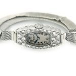 Ladies Patek Philippe 18ct White Gold & Diamonds c1937 mobile navigation (13)