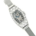 Ladies Patek Philippe 18ct White Gold & Diamonds c1937 mobile navigation (1)