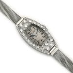 Ladies Patek Philippe 18ct White Gold & Diamonds c1937 mobile navigation (8)