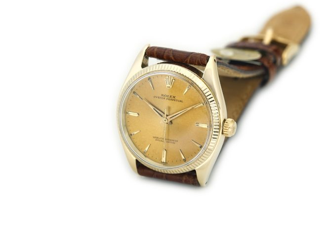 Rolex Oyster Perpetual Ref.1005 14ct 1957 (6)