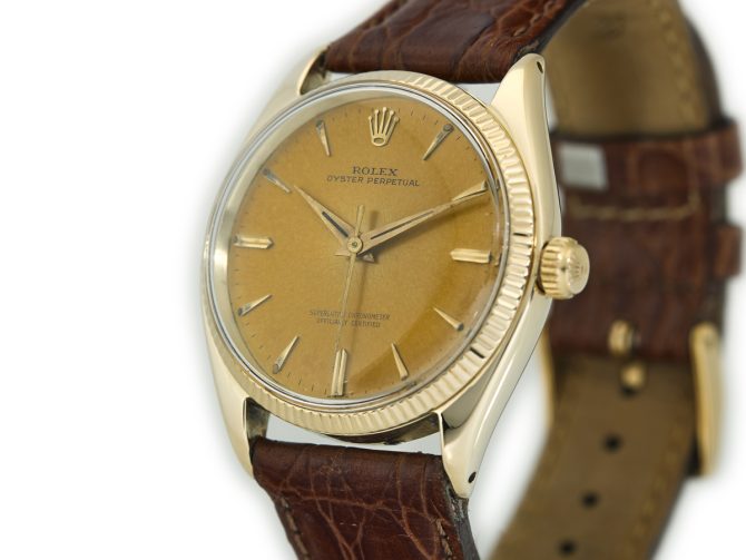 Rolex Oyster Perpetual Ref.1005 14ct 1957 (5)