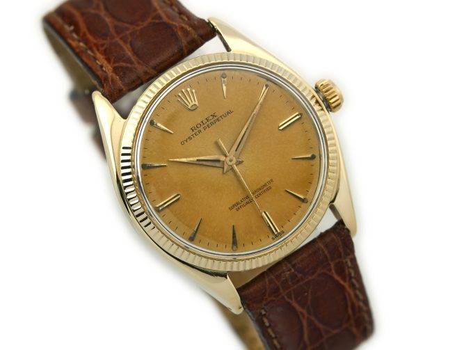 Rolex Oyster Perpetual Ref.1005 14ct 1957 (2)