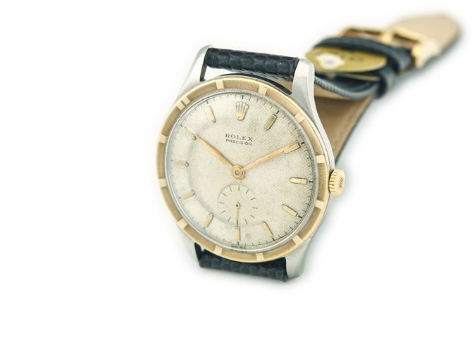 Rolex Precision Ref.4517 Steel & Yellow Gold 1954 (6)