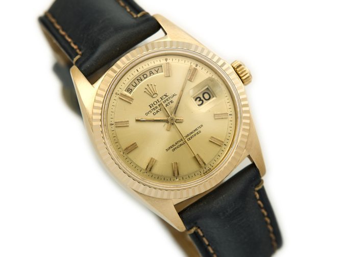 Rolex Day-Date ‘Wideboy’ Ref.1803 18ct 1971 (2)