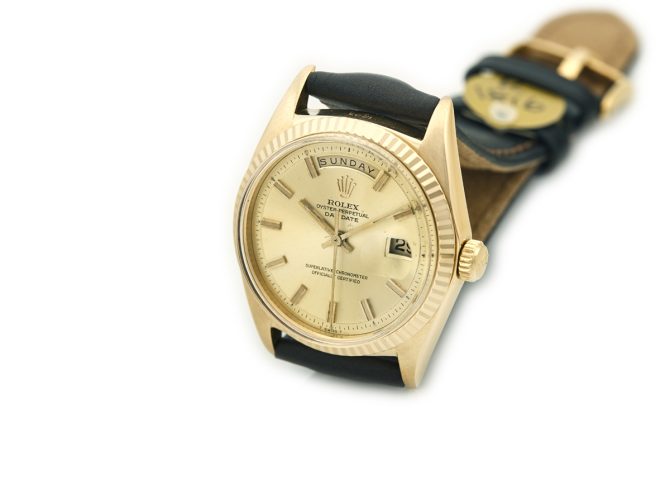 Rolex Day-Date ‘Wideboy’ Ref.1803 18ct 1971 (6)