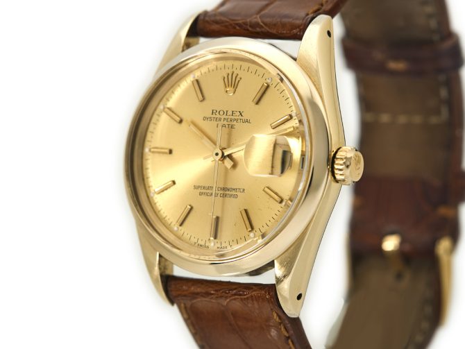 Rolex Oyster Perpetual Date 14ct Cal.3035 1981 (5)