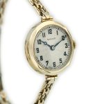 Ladies Rolex 9ct 1930 Guilloche Dial mobile navigation (3)