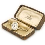 Ladies Rolex 9ct 1930 Guilloche Dial mobile navigation (13)