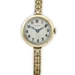 Ladies Rolex 9ct 1930 Guilloche Dial mobile navigation (4)