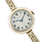 Ladies Rolex 9ct 1930 Guilloche Dial mobile navigation (1)