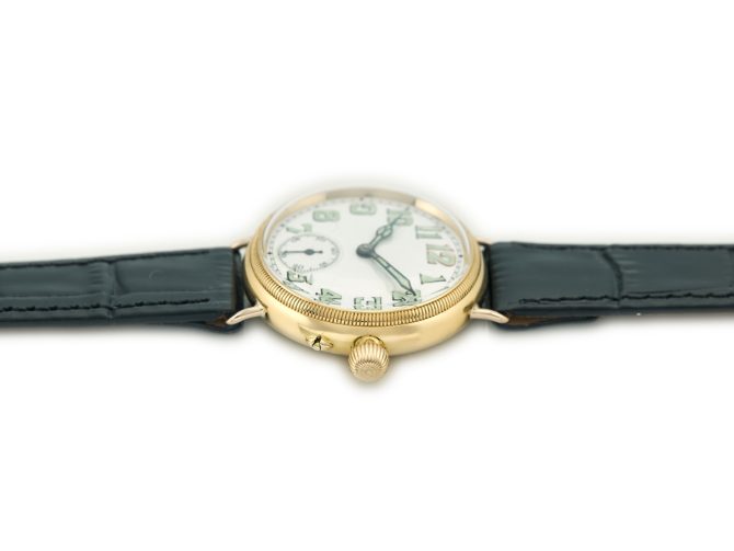 François Borgel Officers Watch 18ct 1916 (9)