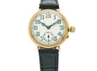 François Borgel Officers Watch 18ct 1916