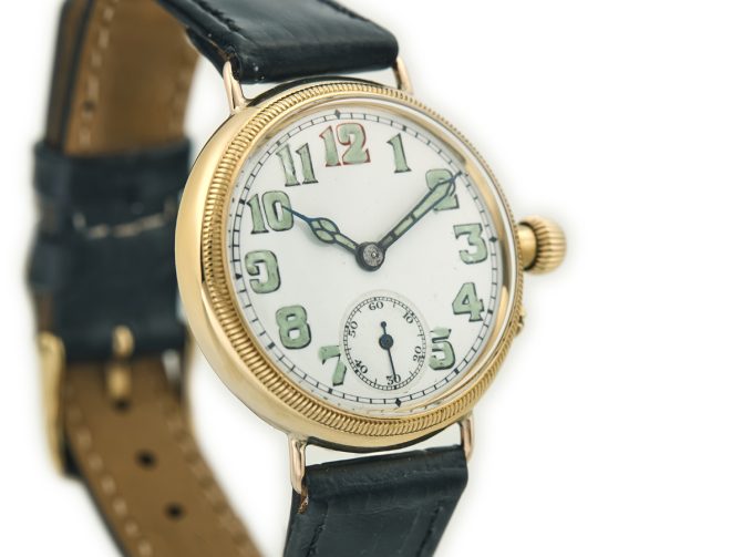 François Borgel Officers Watch 18ct 1916 (3)