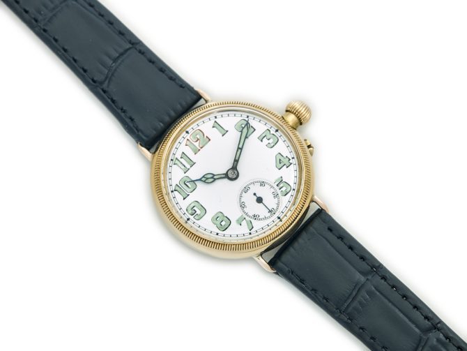 François Borgel Officers Watch 18ct 1916 (8)