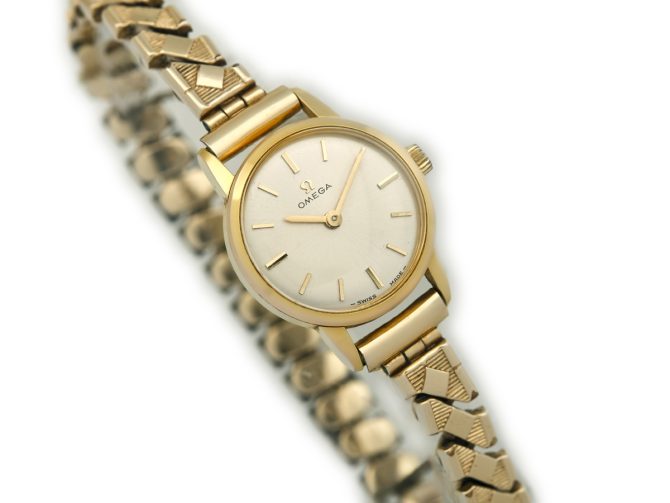 Ladies Omega Cal.483 Gold Plated c1967 (2)