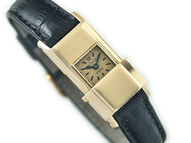 Ladies Jaeger-LeCoultre Duoplan 18ct c1945 (2)