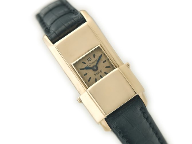 Ladies Jaeger-LeCoultre Duoplan 18ct c1945 (1)