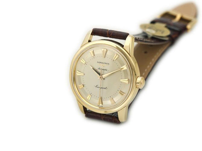 Longines Conquest Automatic Cal.19AS 18ct 1955 (6)