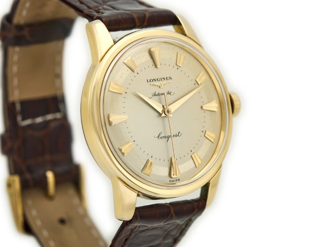 Longines Conquest Automatic Cal.19AS 18ct 1955 (3)