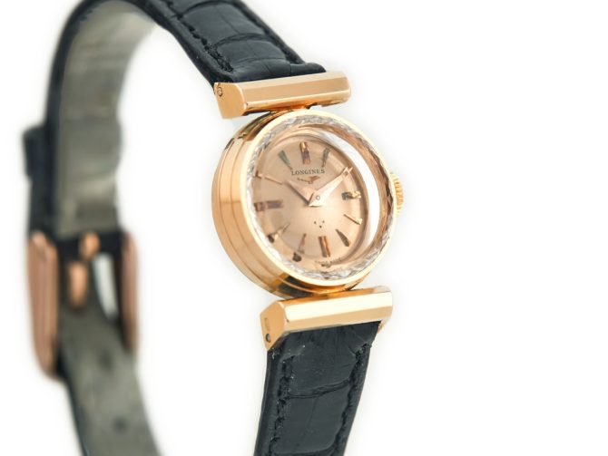 Ladies Longines 18ct Pink Gold 1963 (3)