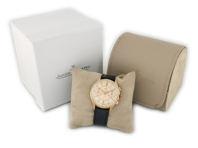 Jaeger-LeCoultre Chronograph Cal.285 18ct Pink Gold 1955 (13)