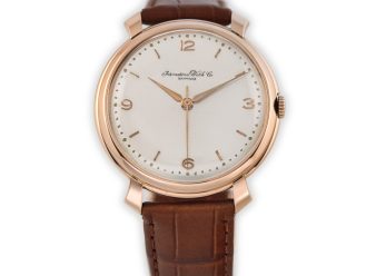 IWC Cal.89 18ct Pink Gold 1960 37mm