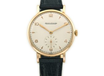 Jaeger-LeCoultre Cal.P449/3 18ct Pink Gold 1947