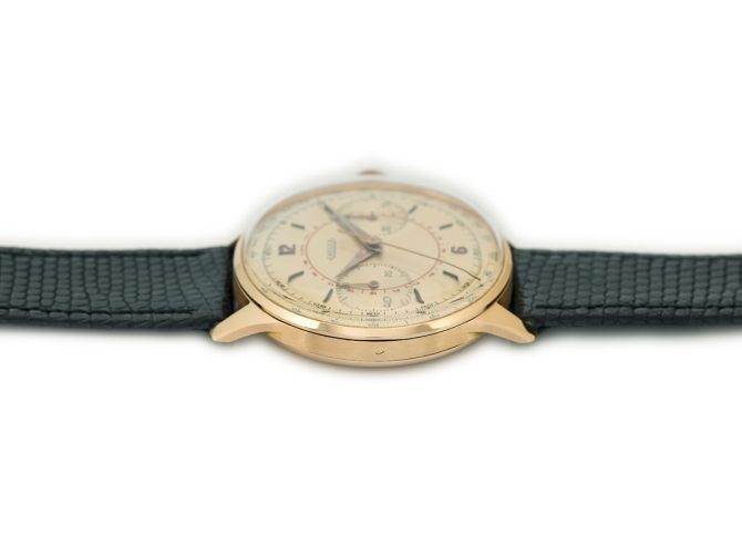 Jaeger-LeCoultre Chronograph Cal.285 18ct Pink Gold 1955 (10)