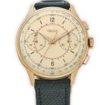 Jaeger-LeCoultre Chronograph Cal.285 18ct Pink Gold 1955 mobile navigation (4)