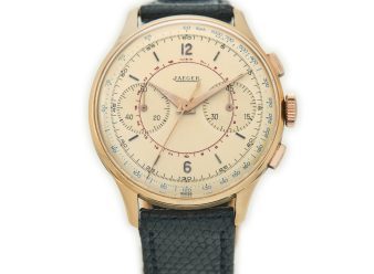 Jaeger-LeCoultre Chronograph Cal.285 18ct Pink Gold 1955