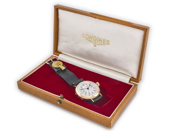 Longines Monopusher Chronograph 18ct 1931 (13)