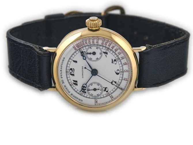 Longines Monopusher Chronograph 18ct 1931 (7)