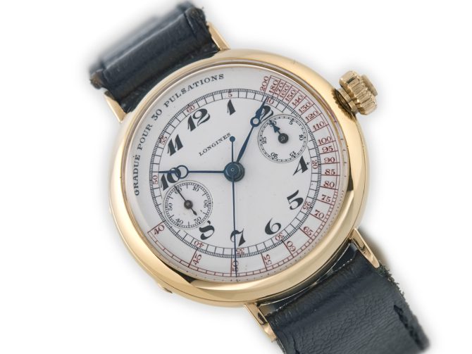 Longines Monopusher Chronograph 18ct 1931 (1)