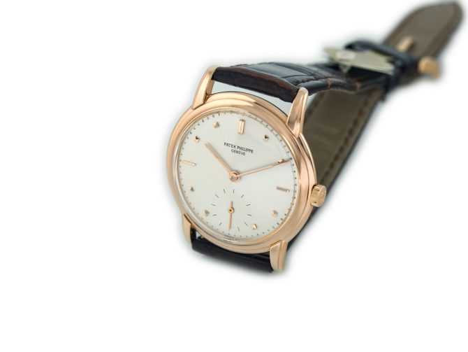 Patek Philippe Calatrava Ref.2500 18ct Pink Gold 1954 (6)