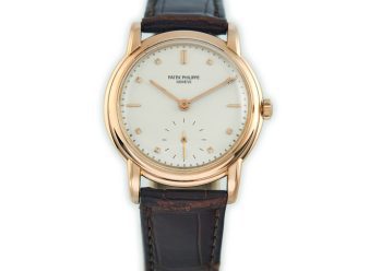 Patek Philippe Calatrava Ref.2500 18ct Pink Gold 1954