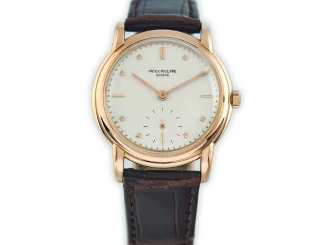 Patek Philippe Calatrava Ref.2500 18ct Pink Gold 1954 (4)