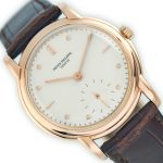 Patek Philippe Calatrava Ref.2500 18ct Pink Gold 1954 mobile navigation (14)