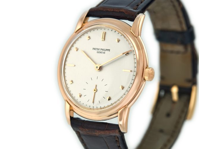 Patek Philippe Calatrava Ref.2500 18ct Pink Gold 1954 (5)