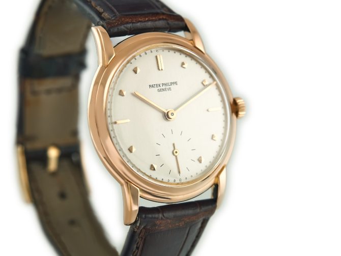 Patek Philippe Calatrava Ref.2500 18ct Pink Gold 1954 (3)