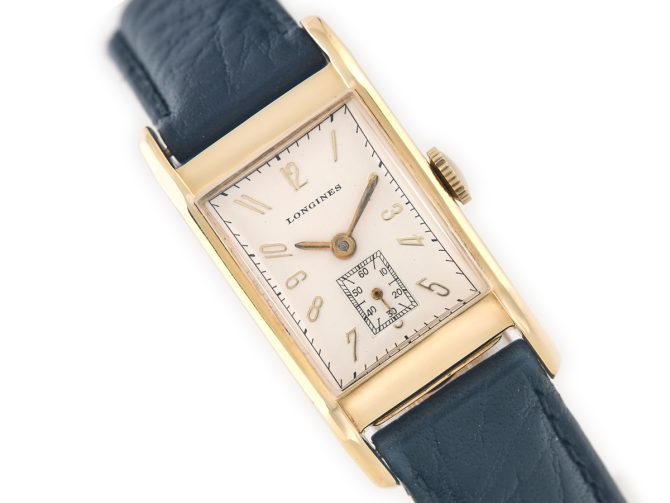 Longines Tank Case 14ct c1943 (1)