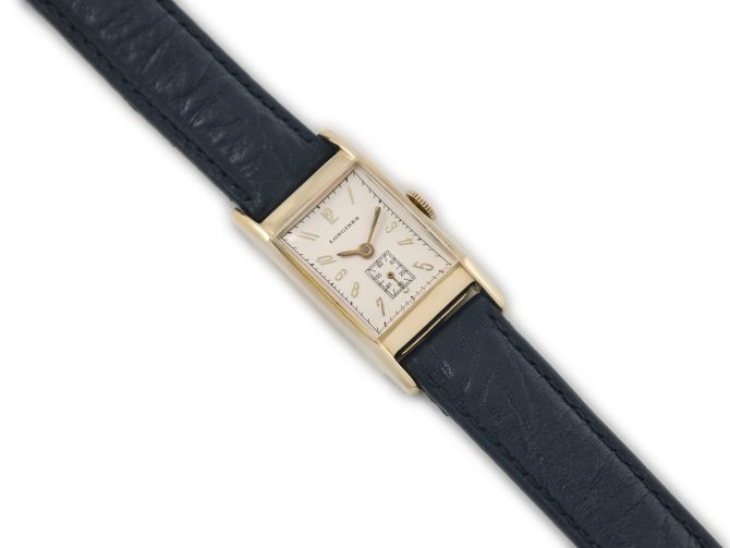Longines Tank Case 14ct c1943 (8)