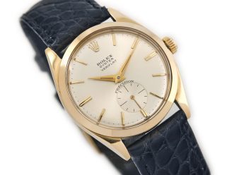 R1871 Rolex Veriflat Oyster Precision 18ct 18k Gold 1961 8