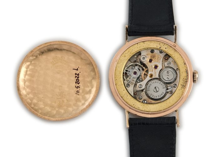 Rolex Precision Model Ref.4138 18ct Pink Gold c1935 (12)
