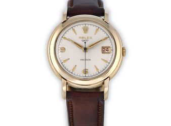 Rolex Precision Date Cal.1210 9ct 1954 Roulette Date