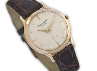 JLC1891 Jaeger LeCoultre Sub Dial 9ct 9k Gold 1955 1956 10 1200×900