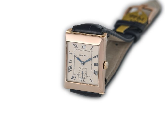 Rolex Cal.10½ Prima 9ct Pink Gold 1926 (6)